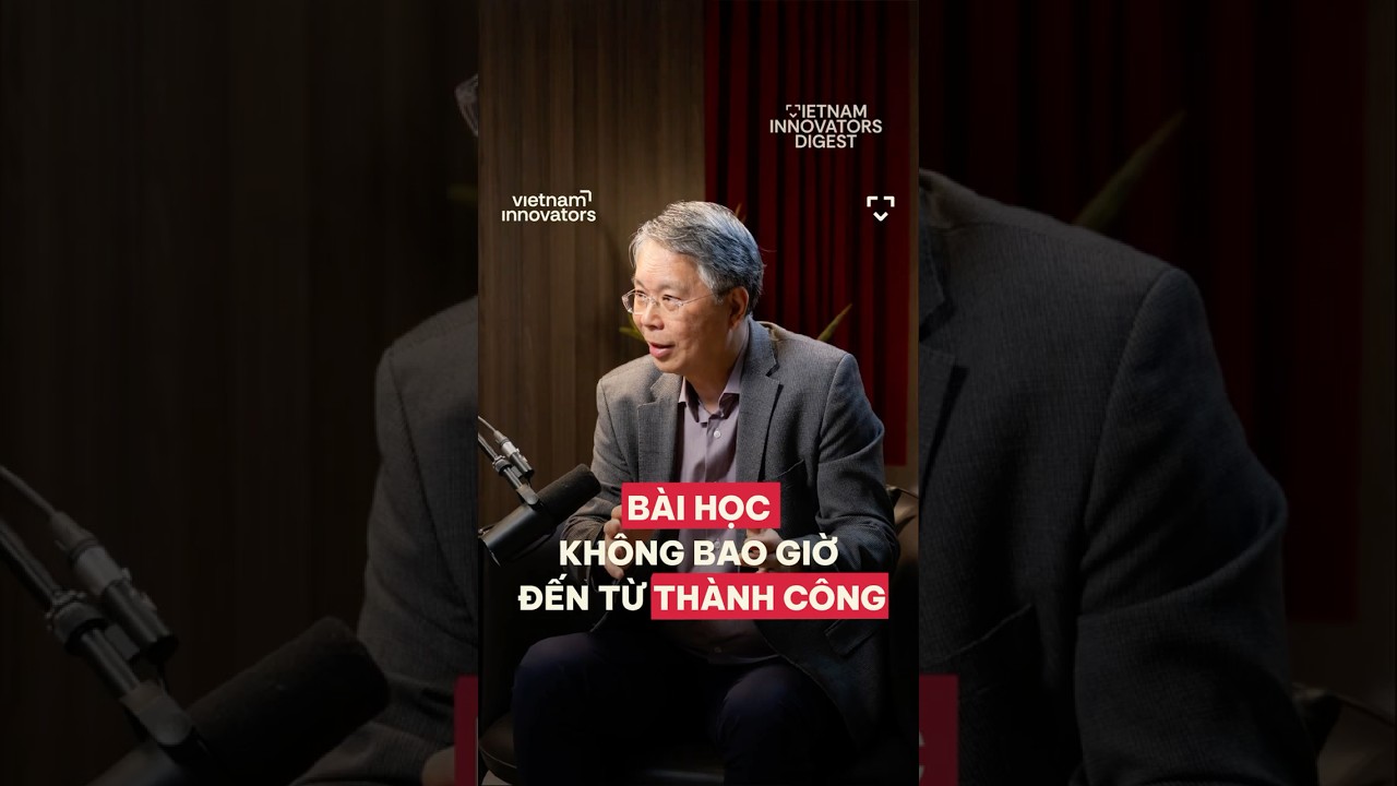 Bài học không bao giờ đến từ thành công