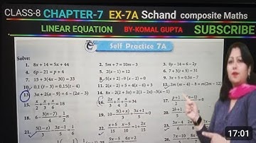 Ex-7A Q.23-25 Linear Equation Easy Shortcut 😱| Class 8 S.Chand maths Solution |Must Watch💡