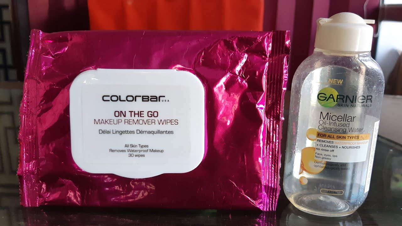 colorbar on the go makeup remover wipes