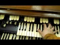 Hammond Organ L100 L-100 L122 L-122 Baby B3 w/ Foldback Left Hand Bass Mod