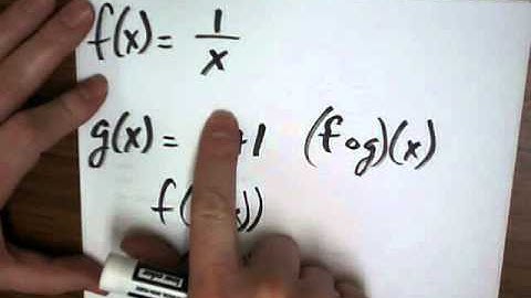 MAT 150 Finding the Domain of Composition Functions Part 1