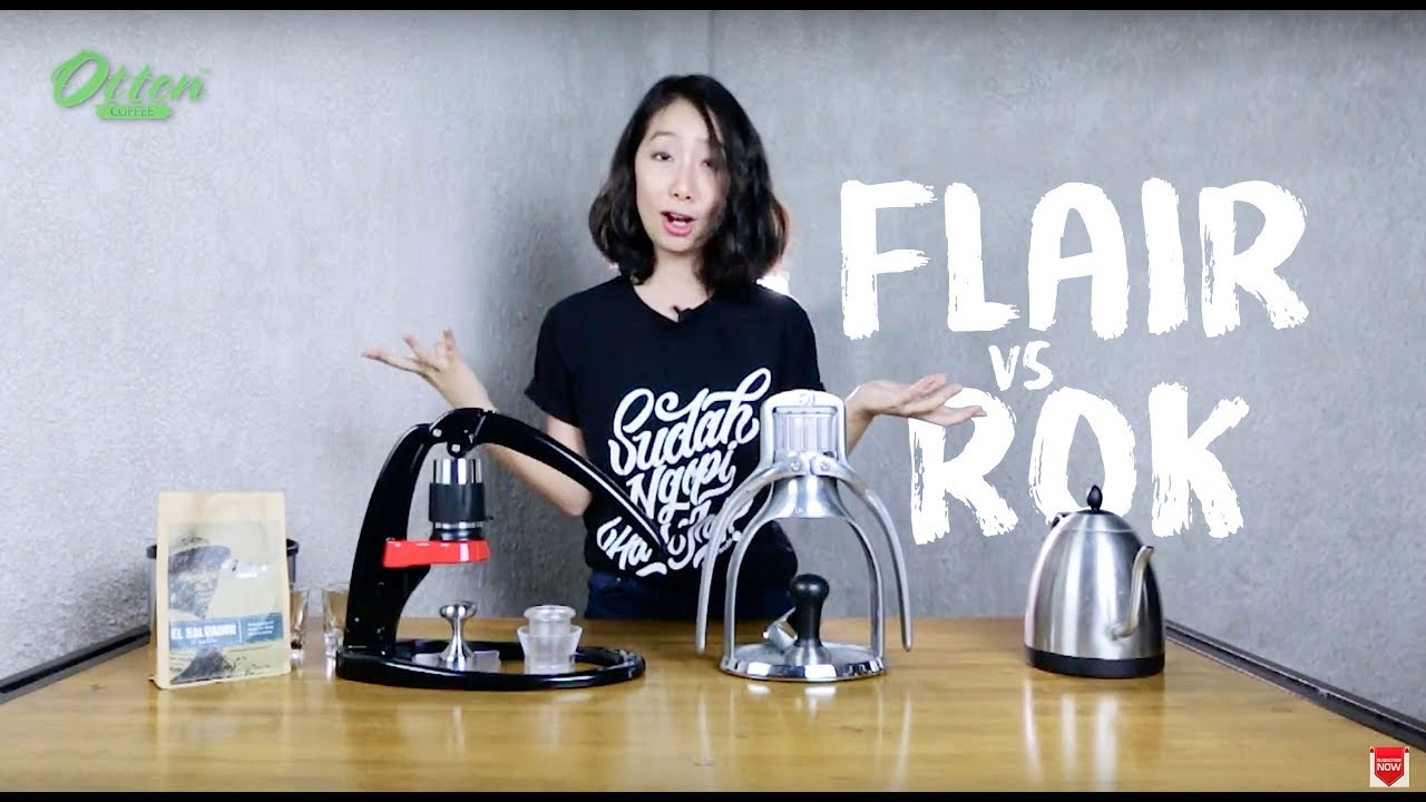 Review Flair Espresso vs Rok Presso - YouTube