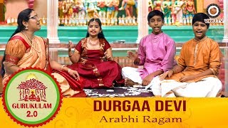 Durgaa Devi | Arabhi Ragam | Gurukulam 2.0 | Vikku TV