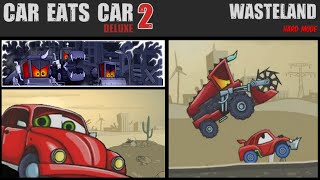 Begining WasteLand, fighting Slasher BOSS | Car Eats Car 2 Deluxe Edition | Part-1 screenshot 5