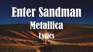 Metallica - Enter Sandman (Lyrics) HQ Audio 🎵