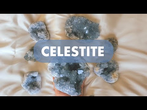 CELESTITE! CRYSTAL MEANING & PROPERTIES ♡