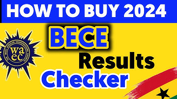 HOW TO BUY BECE RESULTS CHECKER