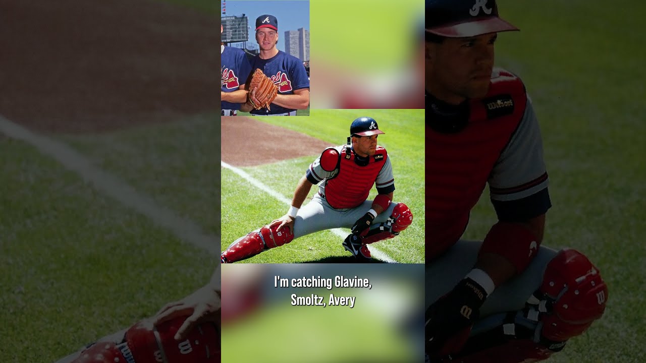Greg Maddux Shaking Off Javy Lopez Throwing A Filthy Changeup To Get K 