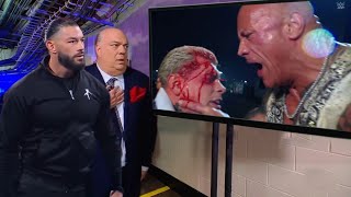 WWE The Rock Vs Cody Rhodes 2024 full match - The Rock attacks Cody Rhodes