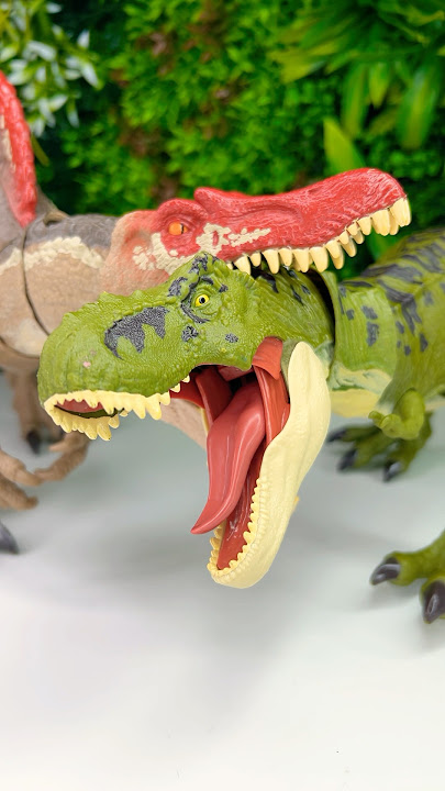 Spinosaurus Bites T Rex #dinosaurs