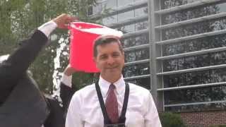 Scott Cantley, President & CEO of Memorial Health System does the #IceBucketChallenge for #ALS