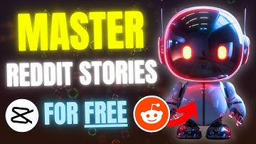 Create FREE Reddit stories! | CapCut Tutorial (TikTok Creativity Program)