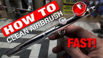 Cleaning Airbrush Between Colors // Quick Tip Airbrushing