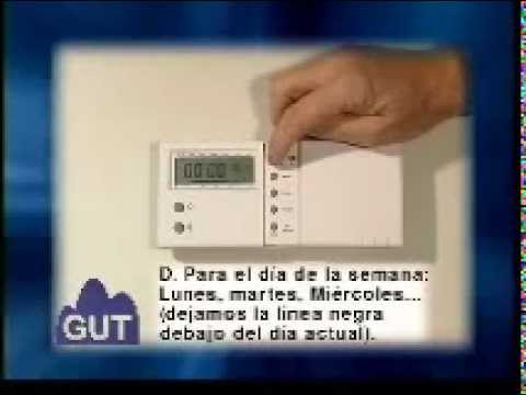 Manual de instrucciones del termostato con compensación climática