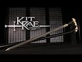 Kit rae gold axios forged sword cane