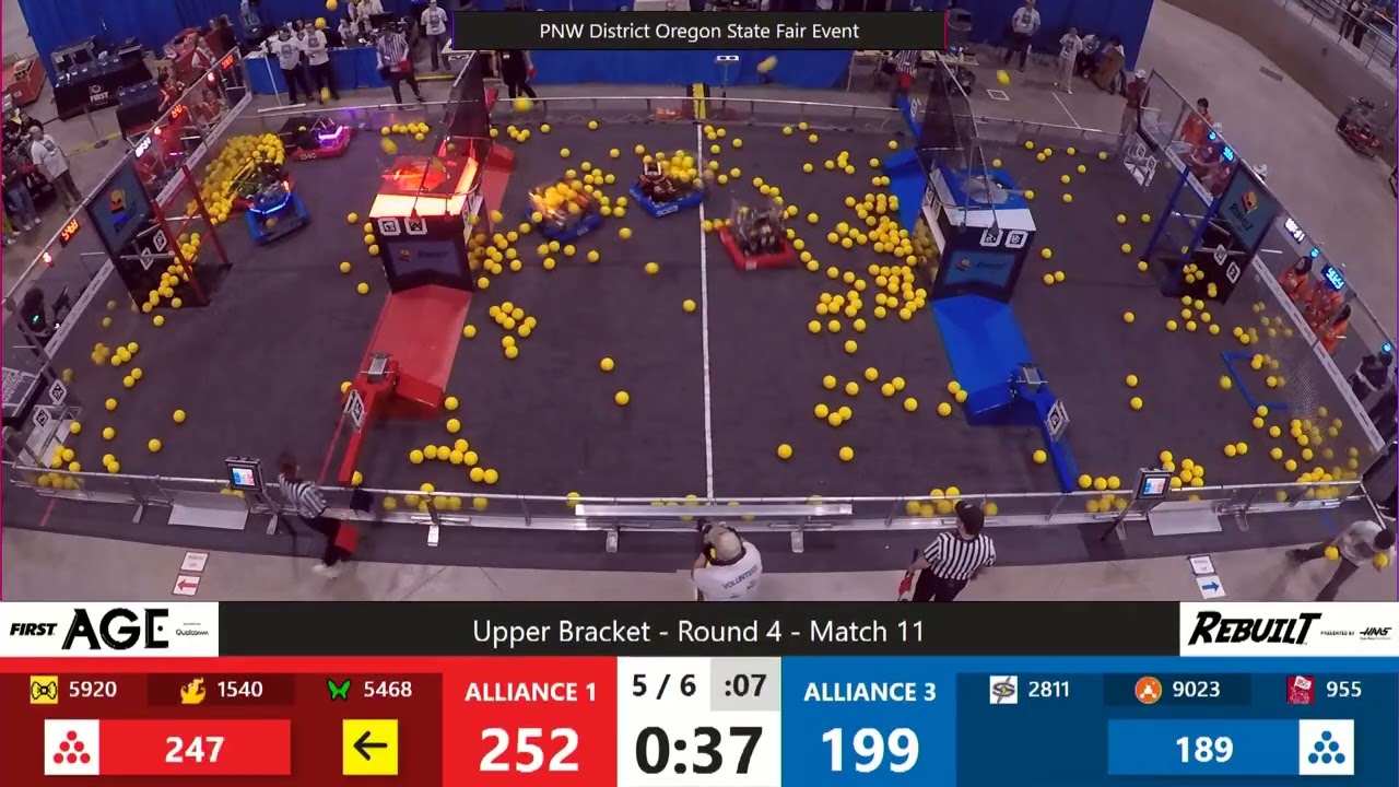 Match 11 (R4) - PNW District Oregon State Fair Event