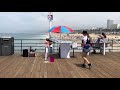 Despacito - Karolina Protsenko Amazing 9 yr Old Violinist Santa Monica Pier 6/15/18