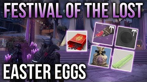 Destiny Festival of the Lost Box of Raisins Broom Sparrow Piece of Celery Superblack Shader