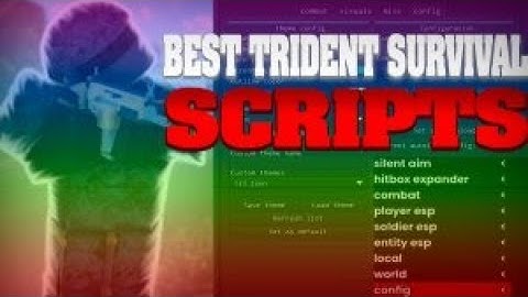 THE BEST *FREE* SCRIPT SWIMHUB | Trident Survival V5