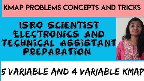 5 Variable Kmap|Kmap Concepts and Numericals Part2| ISRO Scientist|Technical Assistant| Gate|ESE