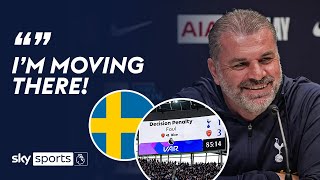 Ange jokes about moving to Sweden where they rejected VAR! 😅❌