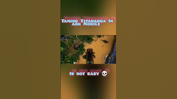Taming titanaboa in ark ultimate mobile edition is not easy 🤣😅🌝#shorts #viral #shortsfeed #arkmobile