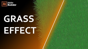 How to make Grass in Illustrator | Grass Effect | Illustrator Tutorial