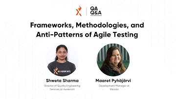 Axelerant presents QA Q&A with Shweta Sharma feat. Maaret Pyhäjärvi  | S01E04