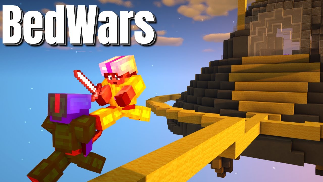 Minecraft Bedwars on Hypixel  Next Level Strategy in Bedwars Probably  (First Bedwars Games) 