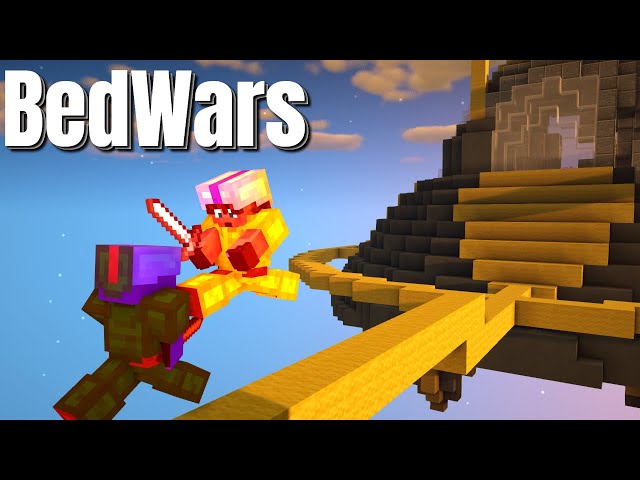 Minecraft Bedwars on Hypixel  Next Level Strategy in Bedwars Probably  (First Bedwars Games) 