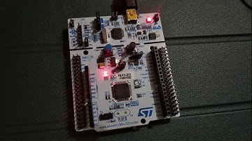Program STM32 (Nucleo F401RE) on PlatformIO, Arduino/Mbed framework.
