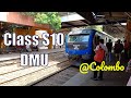 SLR Class S10 DMU arriving at Colombo in Sri Lanka Railways