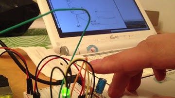 Arduino and LDR controlled 555 inputting to a Pure Data (pd) synthesizer