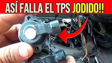 Así Falla el Sensor TPS Cuándo Esta JODIDO!!