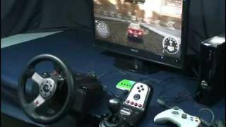 Logitech G27 Racing Wheel + XCM F1 Converter Xbox One MaxRace V.