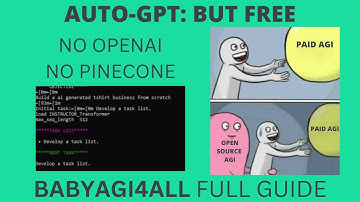 Open Source AutoGPT is here! 🔥🤖 babyagi4all Full Guide