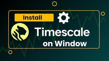 Install TimescaleDB on Window