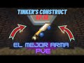 Minecraft 1.12.2 - Tinkers Construct Ep.12 - La mejor arma para farmear drops de mobs