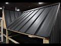How to install a snaplock standing seam metal roof  steel canada roofing and siding limited