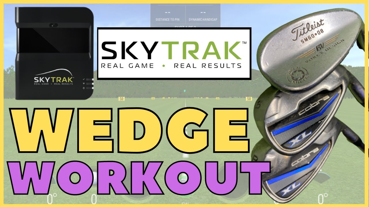 Wedges on the SkyTrak