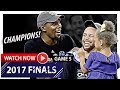 Kevin Durant & Stephen Curry EPIC Game 5 Highlights vs Cavaliers 2017 Finals - 73 Pts, BROTHERHOOD!