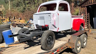 Shop Change Over and 1949 Ford F1 Pickup Truck is Back!!!