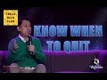 Bo Sanchez TRC - Know When To Quit (PowerTalk)