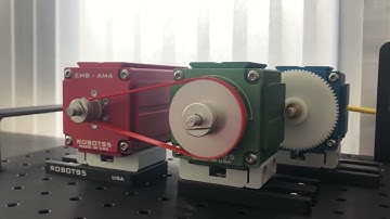 Robots5 EMB - Motor, transmission, encoder, and potentiometer