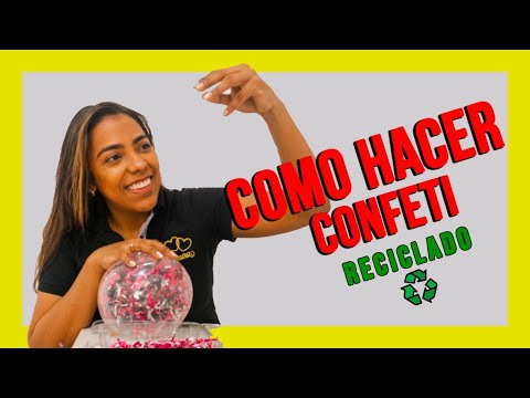 Video: Cómo Hacer Confeti Inusual