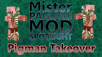 Minecraft Mod - Pigman Takeover [1.4.2] [Risugami