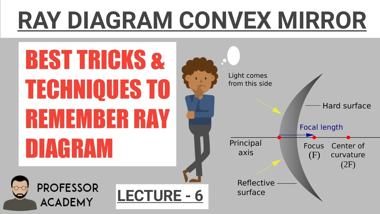 Ray Diagram Convex Mirror | Best Tips & Tricks to Remember Ray Diagram ...