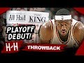 Throwback: LeBron James EPIC Playoff Debut Triple-Double Highlights vs Wizards | 2006 Playoffs