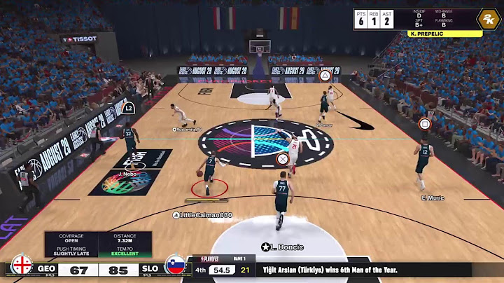 Eurobasket Top16 LIVE : Slovenia vs Georgia
