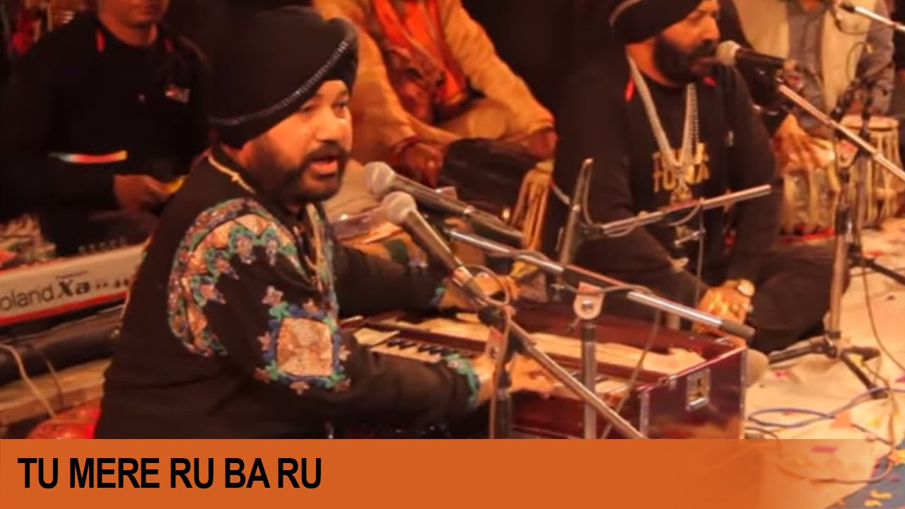 Tu Mere Ru Ba Ru Live  Daler Mehndi  Deedar E Sai  DRecords